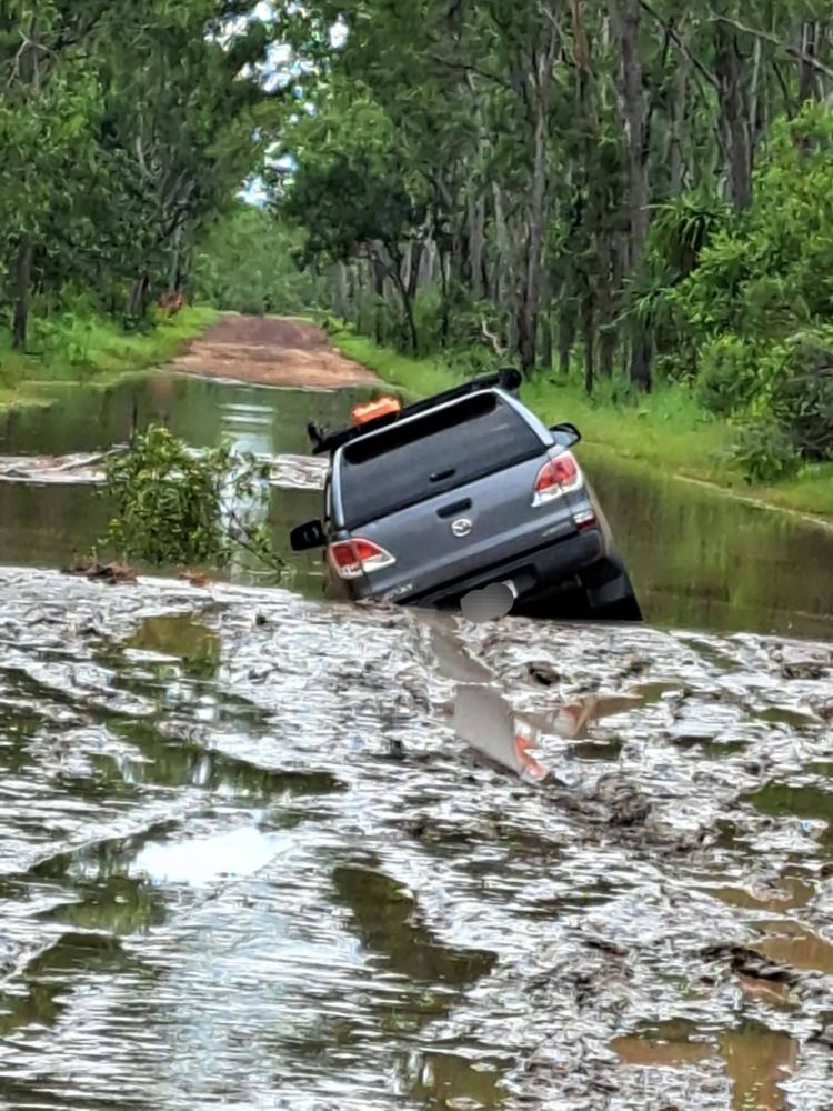 Stuck on a flooded Leaders Creek Road: check the NT Road Report before you go